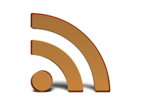 RSS glass symbol Stock Illustration