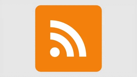 RSS Icon Video stock 205064116