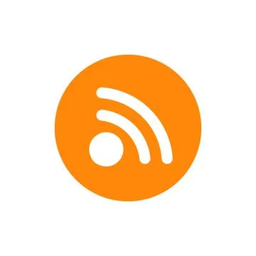 RSS icons. Subscription icon. Stock Illustration