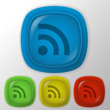 Rss symbol. Stock Illustration
