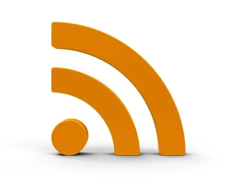 RSS symbol Stock Illustration