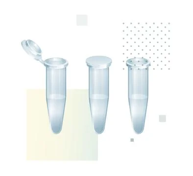 RT-PCR Testing - PCR Tray - Illustration Stock Illustration