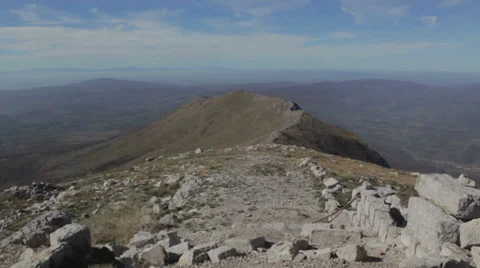 Rtanj, the pyramid mountain Summit Stock Footage 32211455