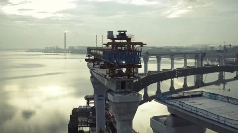 RTS in Construction Video stock 307840752