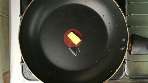 Rub the margarine Video stock 140918745