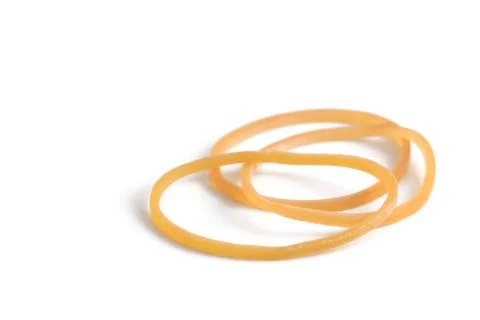 Rubber band Foto stock