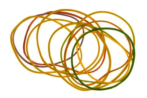 Rubber bands Stock Photos