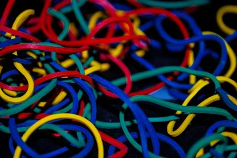 Rubber bands Stock Photos