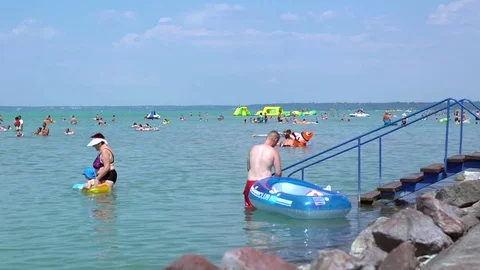 Rubber boat Stock Footage 78162213