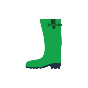 Rubber boot icon Stock Illustration
