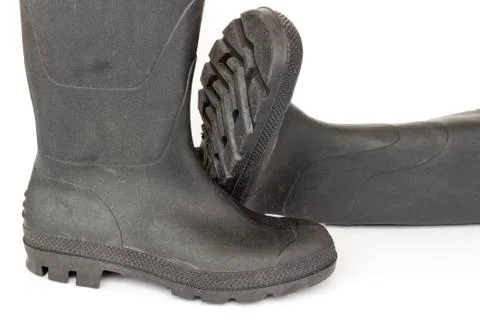 Rubber boots Stock Photos
