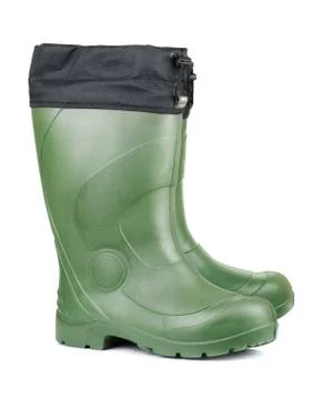 Rubber boots Stock Photos