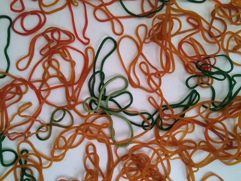 Rubber bracelet 2 Foto stock