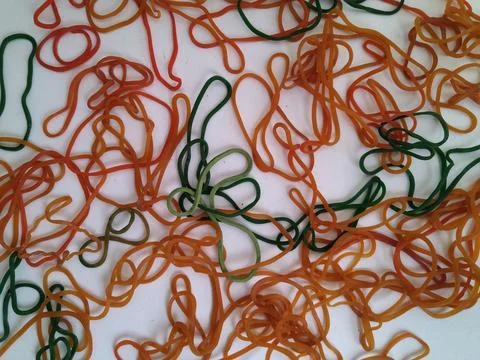 Rubber bracelet 3 Foto stock