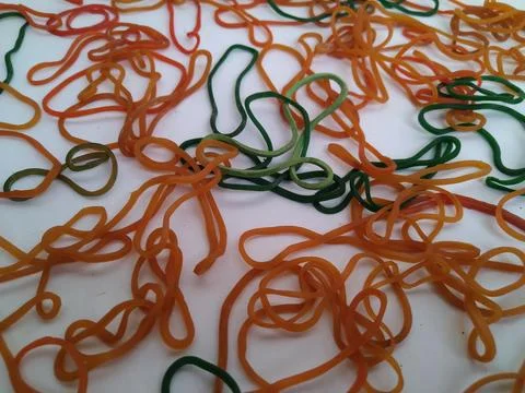 Rubber bracelet 4 Stock Photos