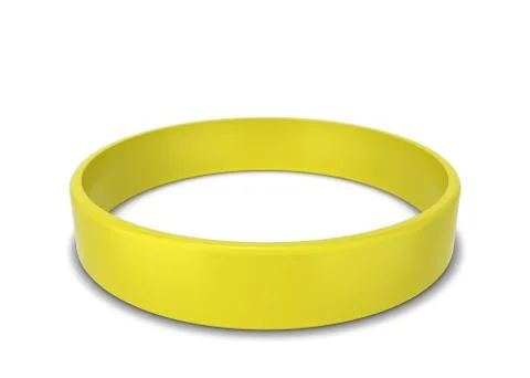 Rubber bracelet Stock Illustration