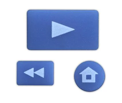 Rubber buttons Stock Photos