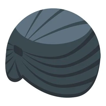 Rubber cap icon, isometric style 스톡 일러스트