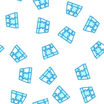 Rubber cover floor vector seamless pattern Stock Illustration