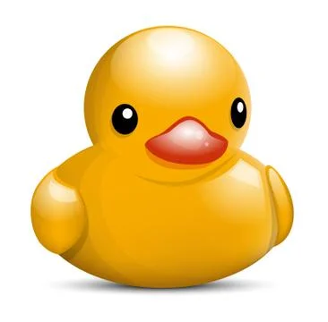 Rubber duck Stock Illustration