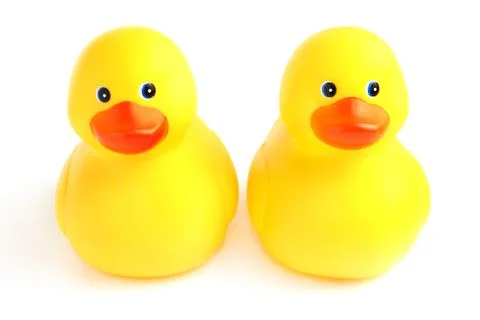 Rubber ducks Stock Photos