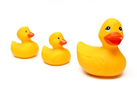 Rubber Ducks Foto stock