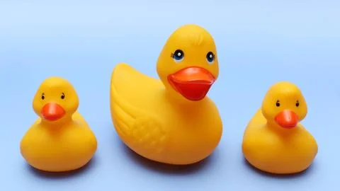 Rubber Ducks Foto stock