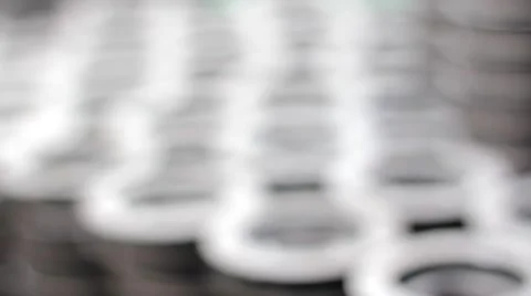 Rubber Factory Stock Footage 39974666