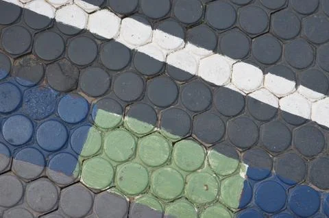 Rubber flooring texture, background concept Stock Photos