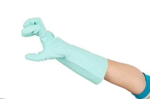 Rubber gloves Stock Photos