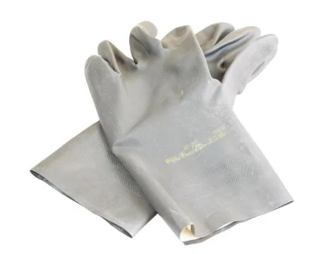 Rubber gloves Stock Photos