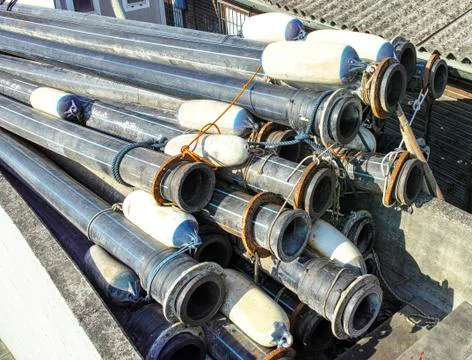 Rubber pipes Stock Photos