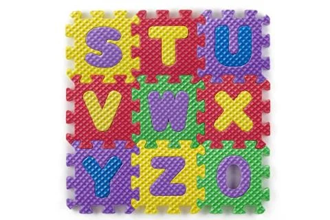 Rubber puzzle Stock Photos