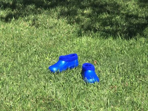 Rubber shoes Stock Photos