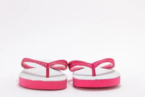 Rubber slippers Stock Photos
