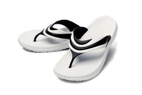 Rubber slippers Stock Photos