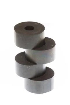 Rubber spacers Stock Photos