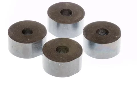 Rubber spacers Stock Photos