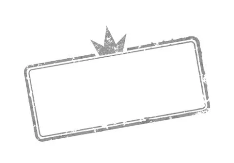 Rubber stamp Illustrazione stock