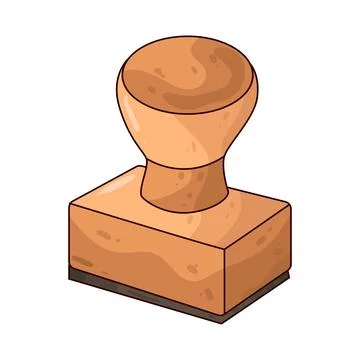 Rubber Stamp illustration Stock Illustration