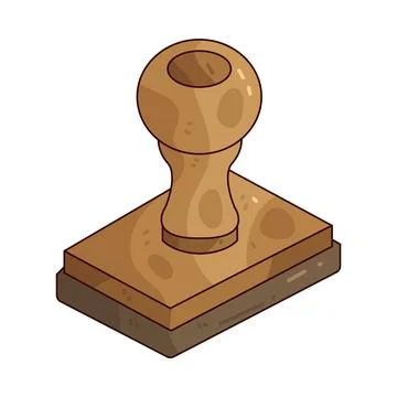 Rubber Stamp illustration Stock Illustration