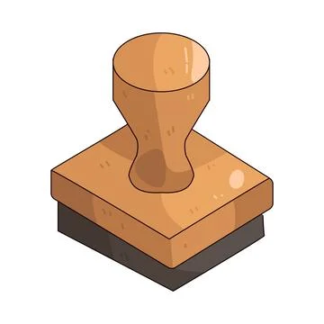 Rubber Stamp illustration 스톡 일러스트
