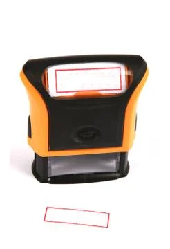 Rubber Stamp Foto stock