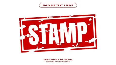 Rubber stamp with tariffs text effect symbolizing trade restrictions Stock Illustration