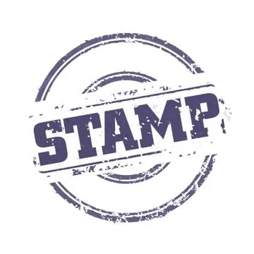 Rubber stamp template イラスト素材