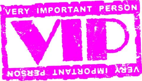 Rubber stamp Vip. Stock Illustration