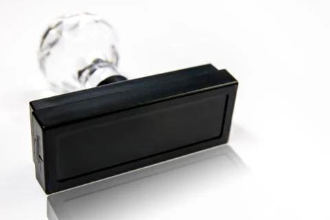 Rubber stamp on white background. Stock Photos