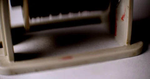 Rubber stamps with the word "CHECKED" Stock Footage 88730947