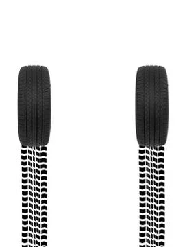 Rubber tyre Stock Photos