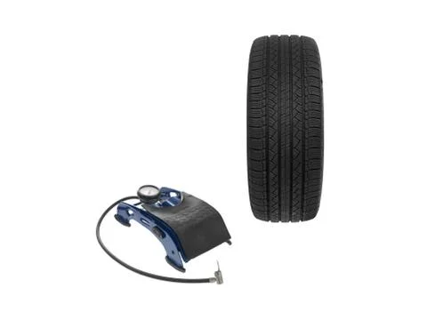 Rubber tyre Stock Photos